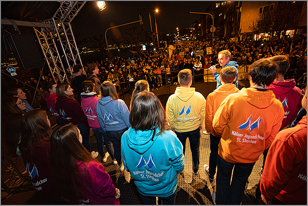 Demokratie schützen - Wir stellen uns QUER KEIN RASSISMUS BEI UNS IN KÖLN, 21.03.2024