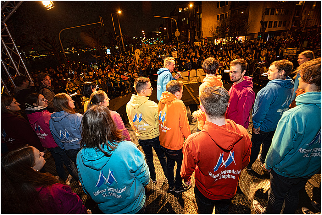 Demokratie schützen - Wir stellen uns QUER KEIN RASSISMUS BEI UNS IN KÖLN, 21.03.2024