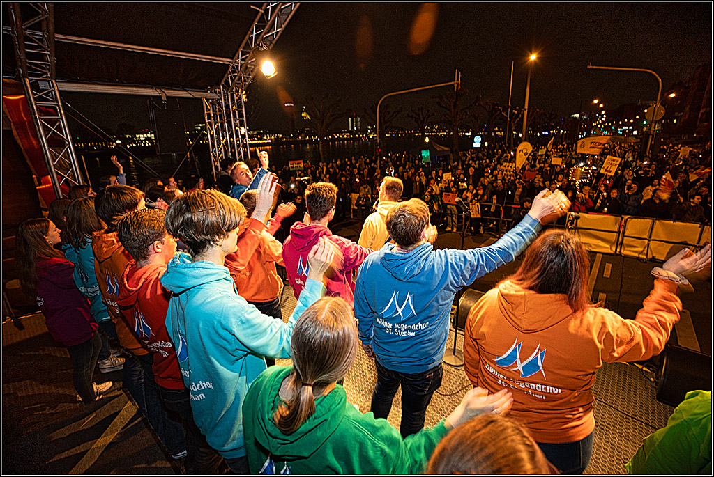 Demokratie schützen - Wir stellen uns QUER KEIN RASSISMUS BEI UNS IN KÖLN, 21.03.2024