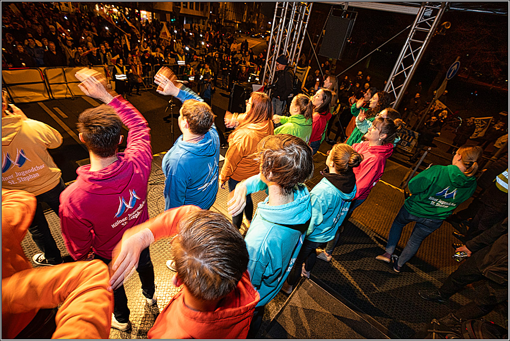 Demokratie schützen - Wir stellen uns QUER KEIN RASSISMUS BEI UNS IN KÖLN, 21.03.2024