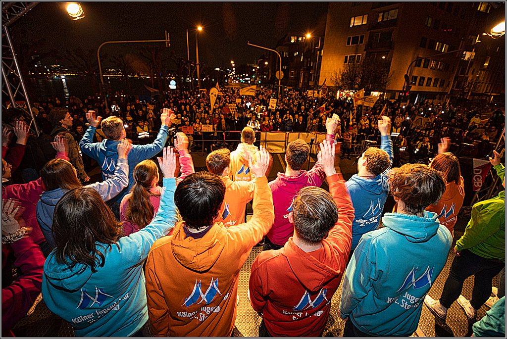 Demokratie schützen - Wir stellen uns QUER KEIN RASSISMUS BEI UNS IN KÖLN, 21.03.2024