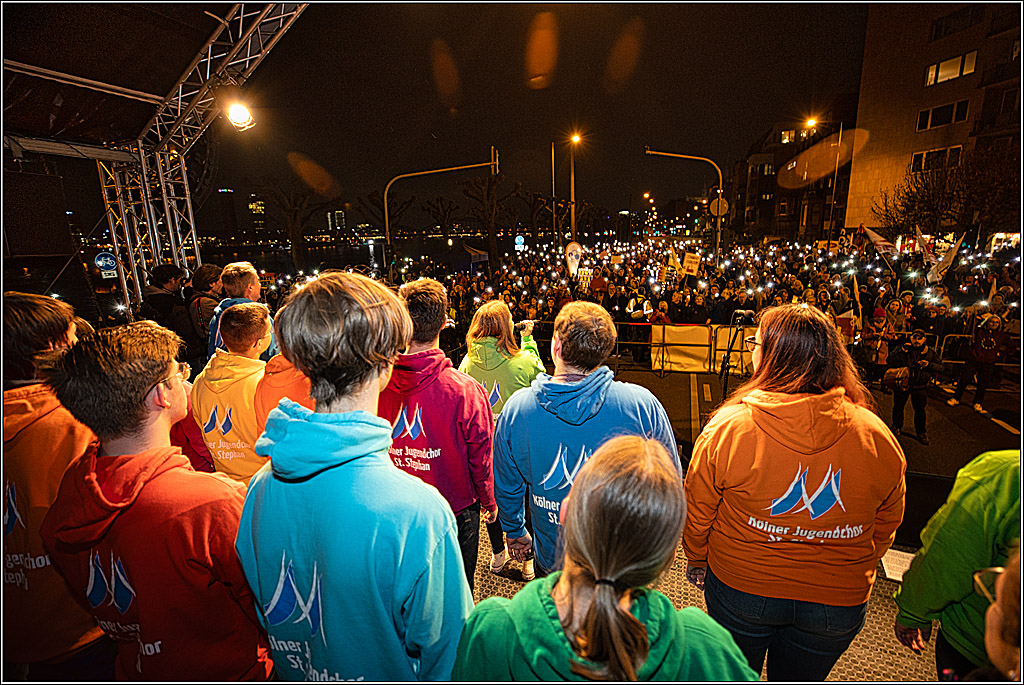 Demokratie schützen - Wir stellen uns QUER KEIN RASSISMUS BEI UNS IN KÖLN, 21.03.2024