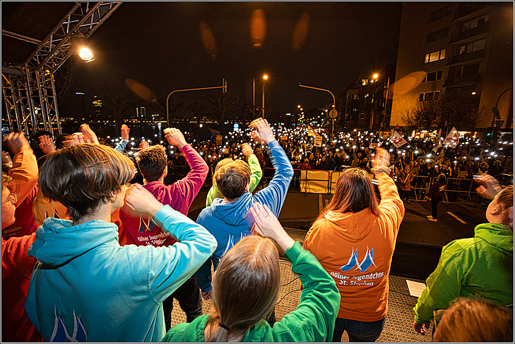 Demokratie schützen - Wir stellen uns QUER KEIN RASSISMUS BEI UNS IN KÖLN, 21.03.2024