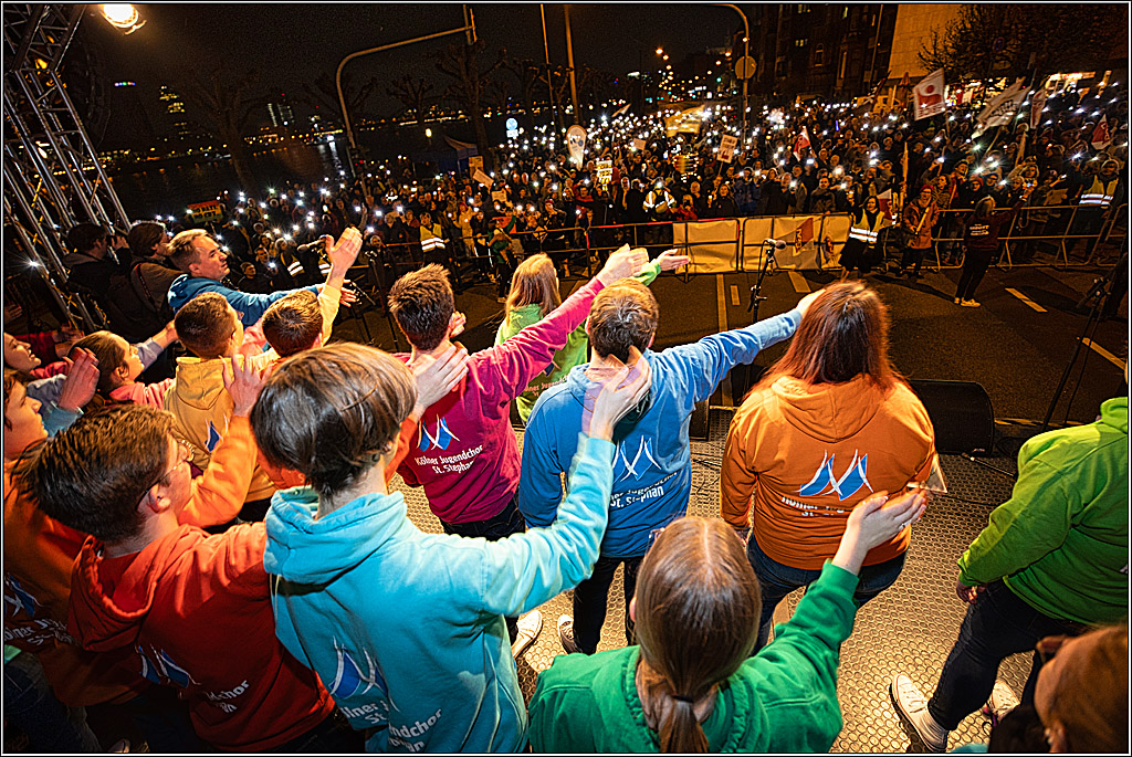 Demokratie schützen - Wir stellen uns QUER KEIN RASSISMUS BEI UNS IN KÖLN, 21.03.2024