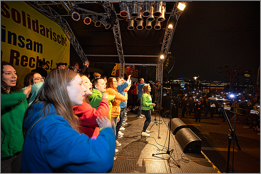 Demokratie schützen - Wir stellen uns QUER KEIN RASSISMUS BEI UNS IN KÖLN, 21.03.2024