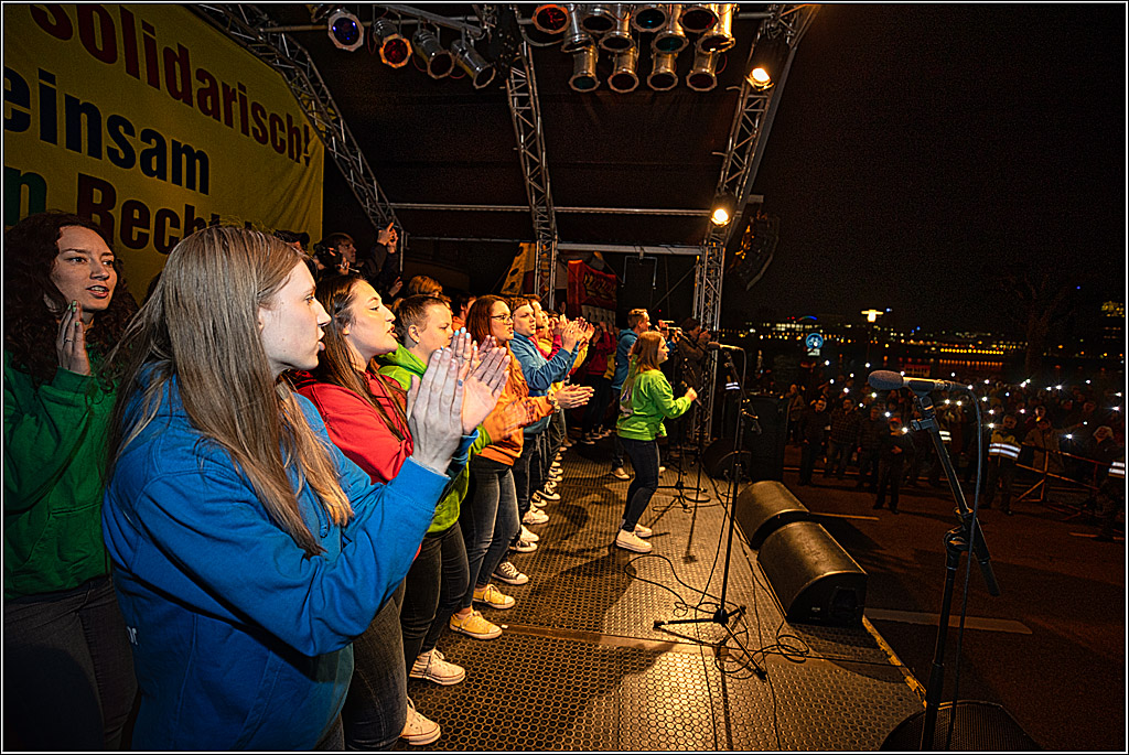 Demokratie schützen - Wir stellen uns QUER KEIN RASSISMUS BEI UNS IN KÖLN, 21.03.2024