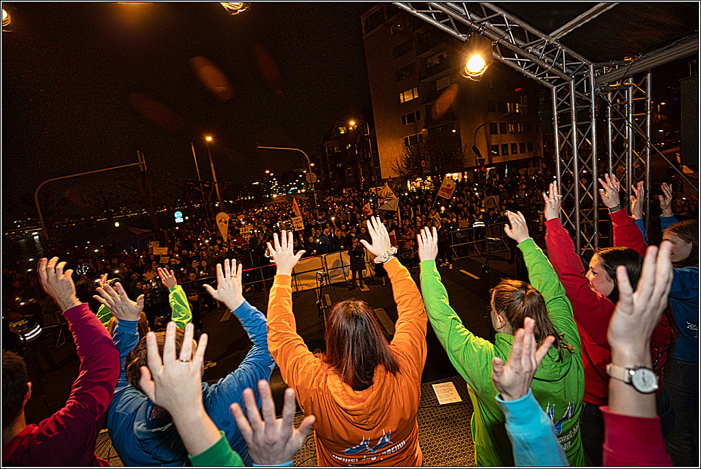 Demokratie schützen - Wir stellen uns QUER KEIN RASSISMUS BEI UNS IN KÖLN, 21.03.2024