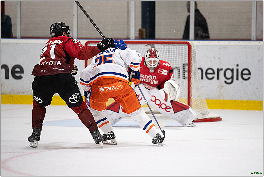 PENNY DEL; Testspiel Koelner Haie - Tappara Tempere; Koeln, 14.08.2025