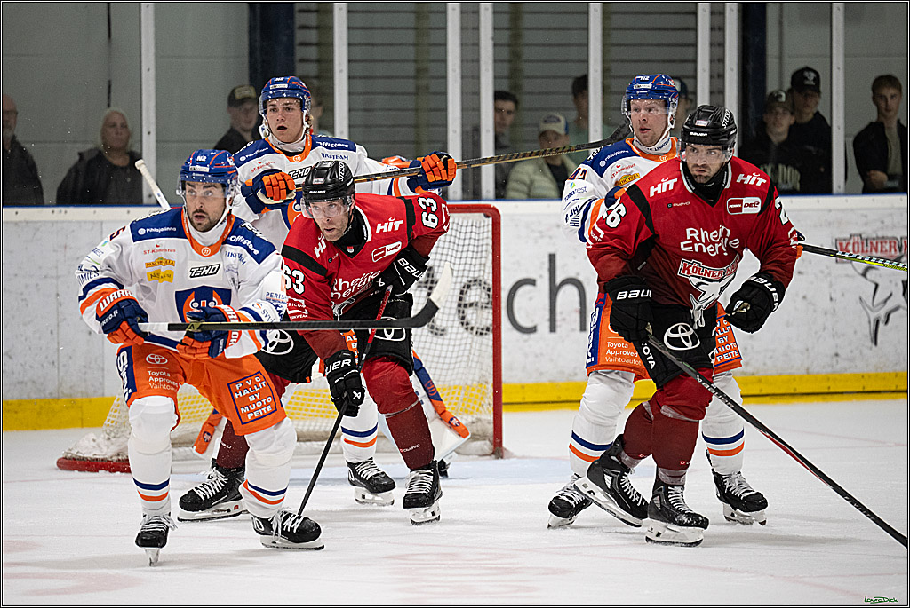 PENNY DEL; Testspiel Koelner Haie - Tappara Tempere; Koeln, 14.08.2025