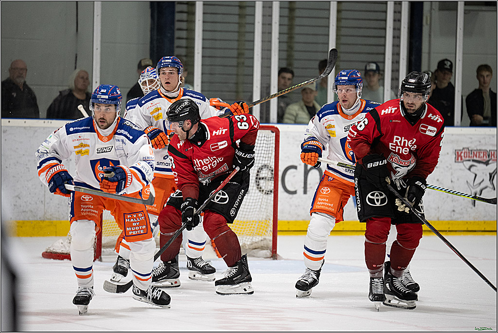 PENNY DEL; Testspiel Koelner Haie - Tappara Tempere; Koeln, 14.08.2025