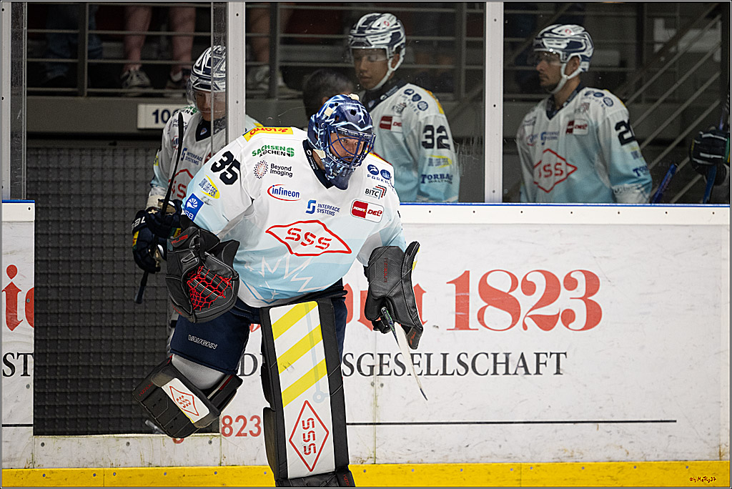 003 Testspiel Iserlohn Roosters   Dresdner Eislöwen 1:2 2025