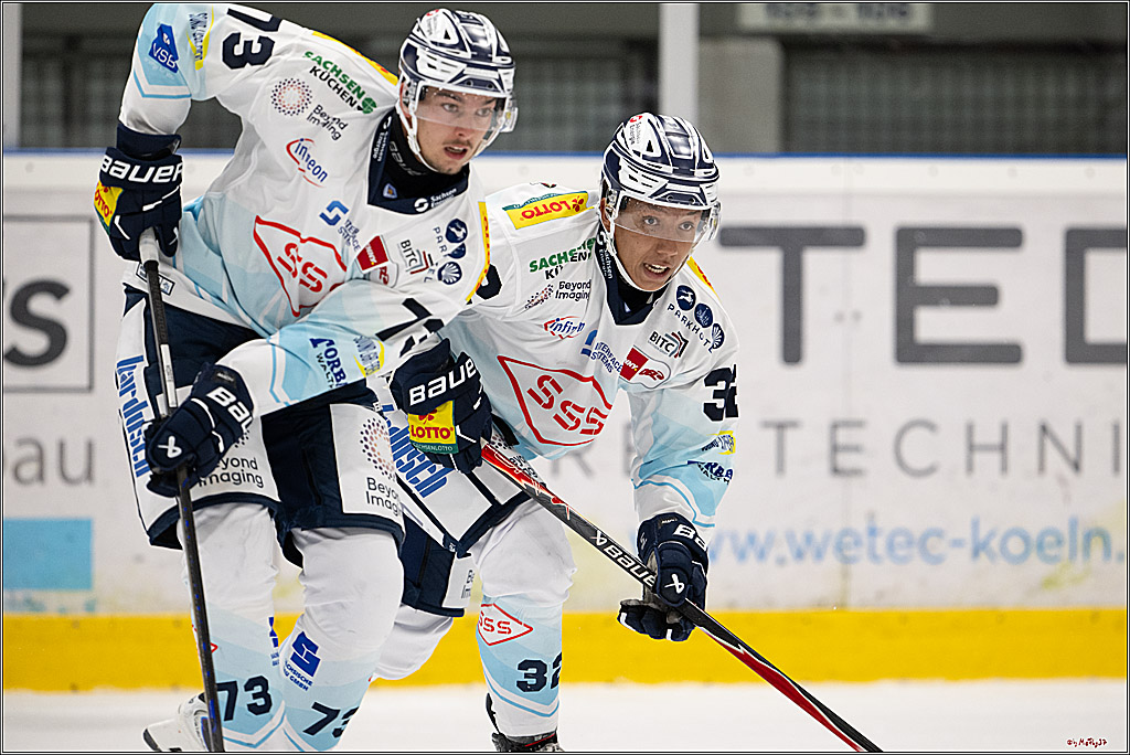 PENNY DEL 1; Testspiel Iserlohn Roosters - Dresdner Eislöwen; Köln, 15.08.2025