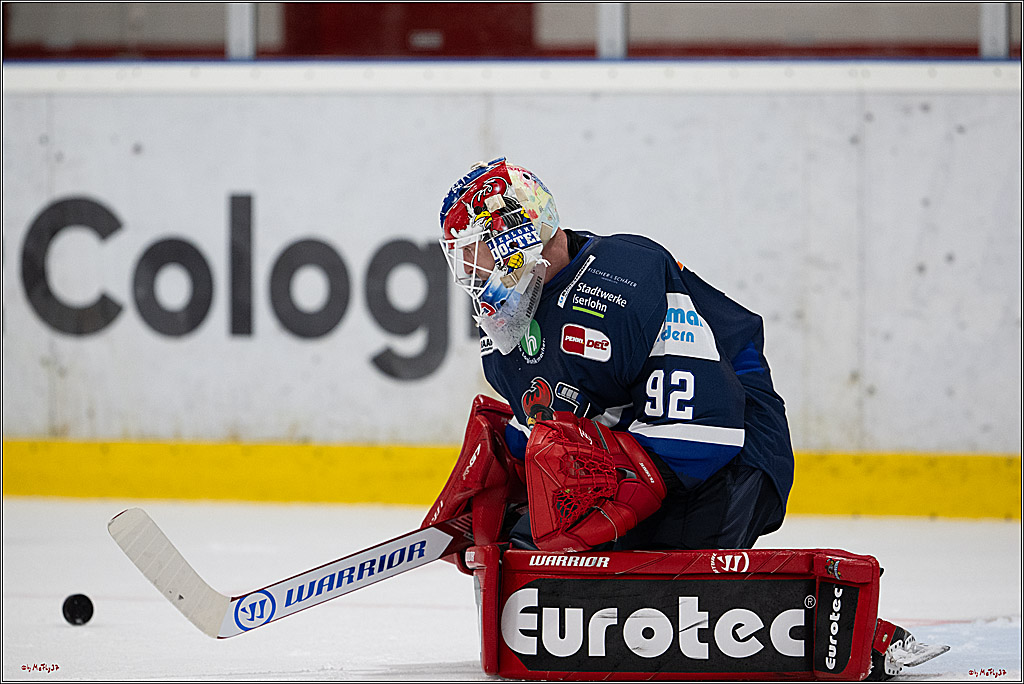 PENNY DEL 1; Testspiel Iserlohn Roosters - Dresdner Eislöwen; Köln, 15.08.2025