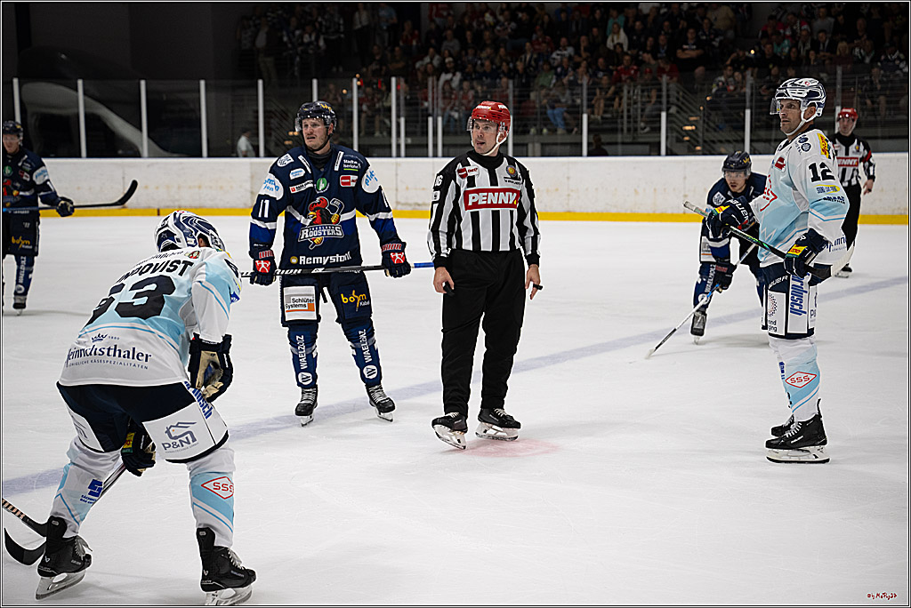 PENNY DEL 1; Testspiel Iserlohn Roosters - Dresdner Eislöwen; Köln, 15.08.2025