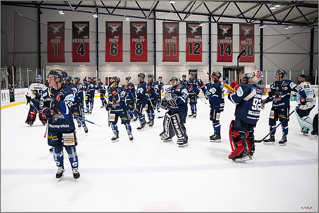 PENNY DEL 1; Testspiel Iserlohn Roosters - Dresdner Eislöwen; Köln, 15.08.2025