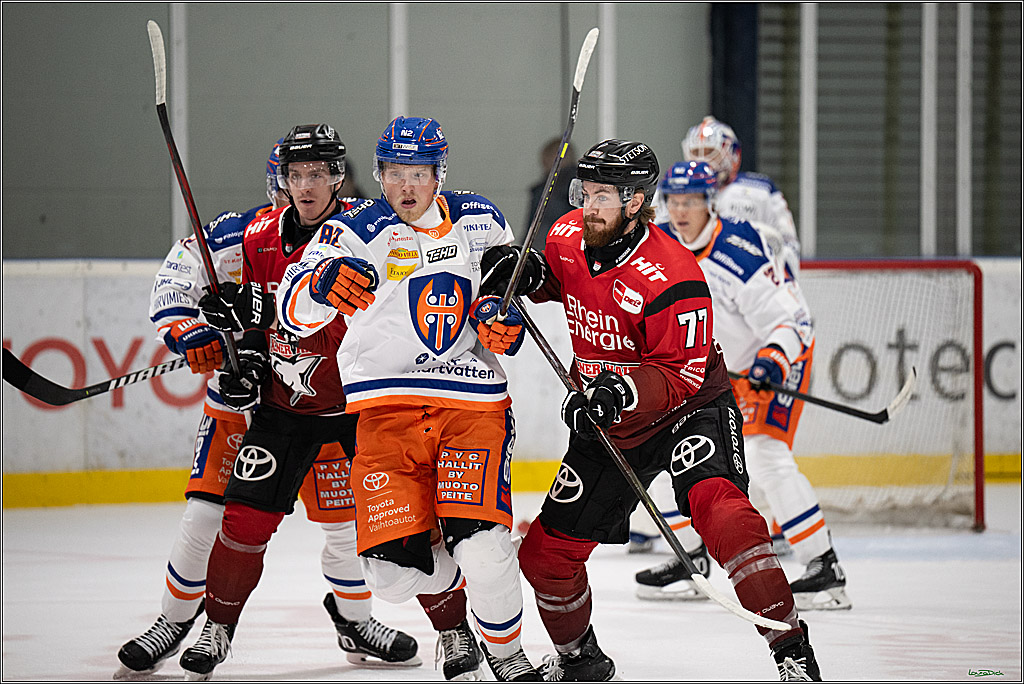 PENNY DEL 1; Testspiel 2 Koelner Haie - Tappara Tampere; Koeln, 16.08.2025