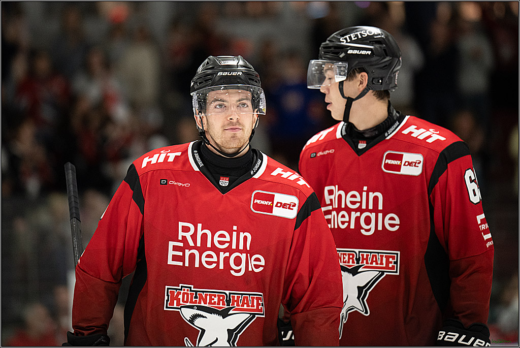 PENNY DEL 1; Testspiel 2 Koelner Haie - Tappara Tampere; Koeln, 16.08.2025