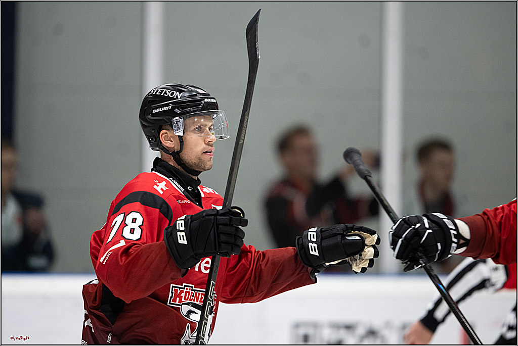 PENNY DEL 1 -Testspiel Kölner Haie - Grizzlys Wolfsburg; Köln, 03.09.2025