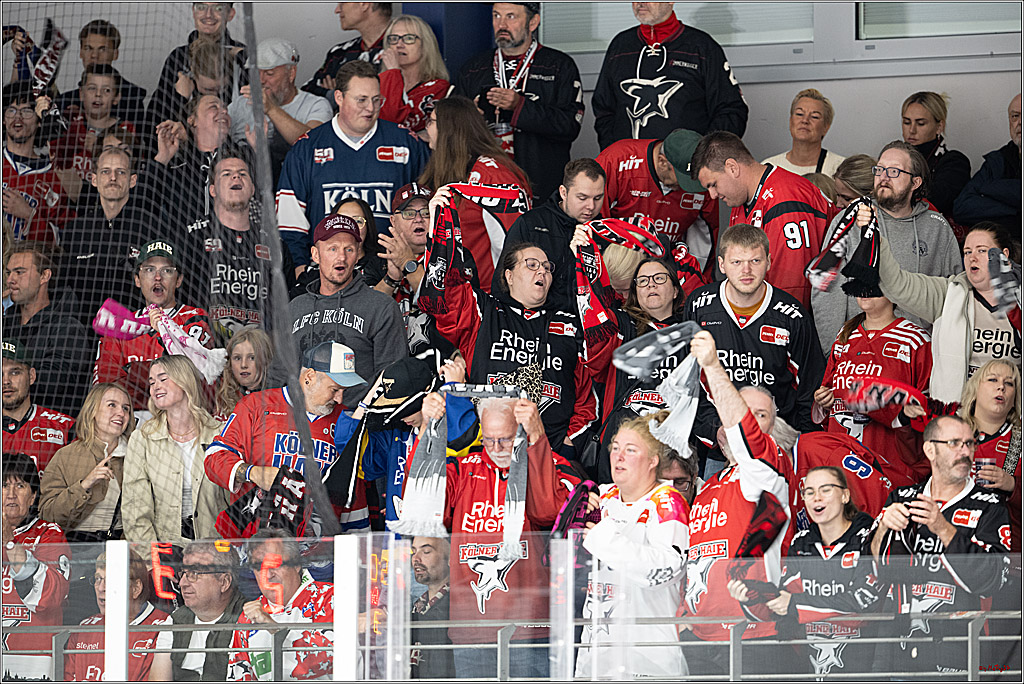 PENNY DEL 1 -Testspiel Kölner Haie - Grizzlys Wolfsburg; Köln, 03.09.2025