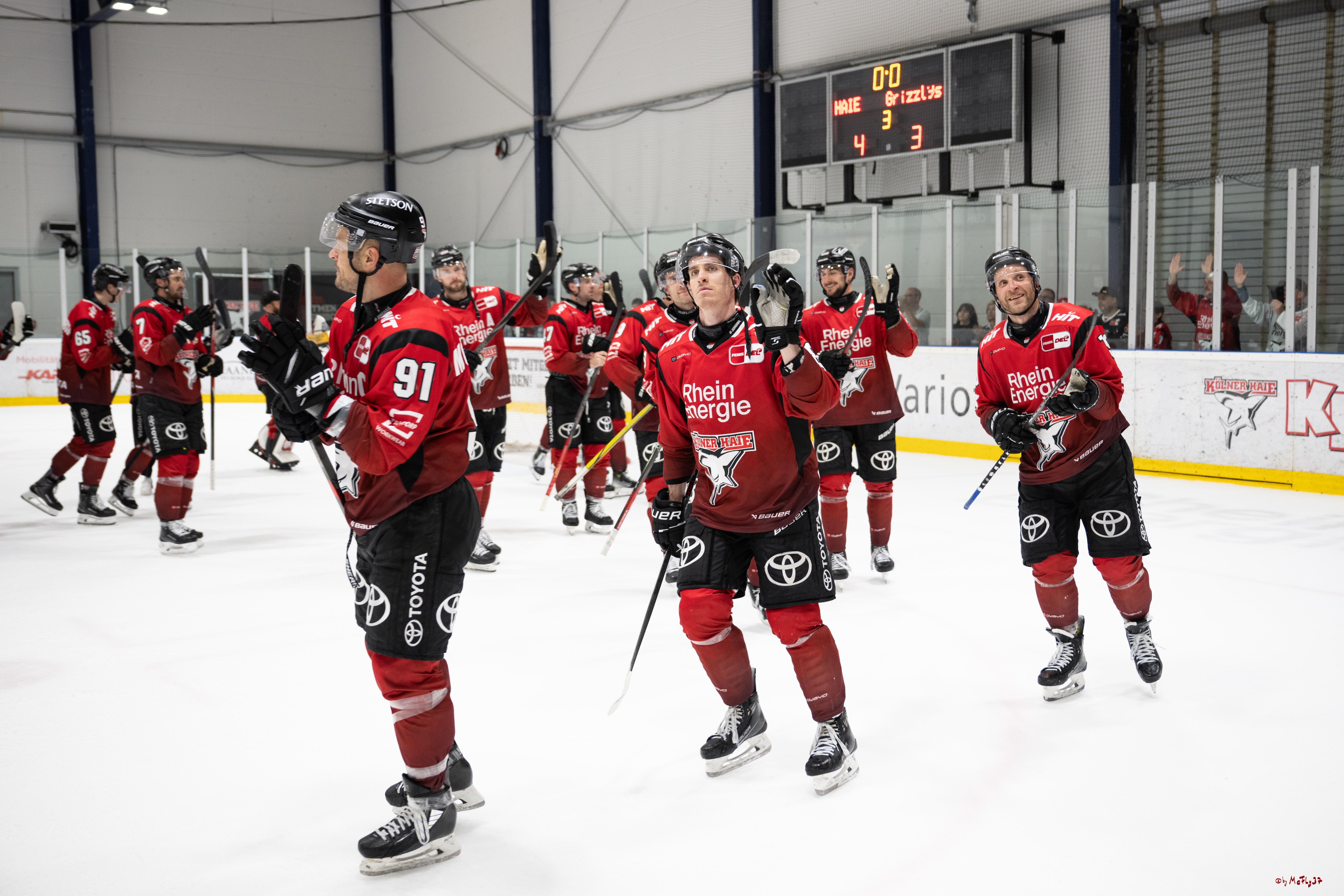 PENNY DEL 1 -Testspiel Kölner Haie - Grizzlys Wolfsburg; Köln, 03.09.2025