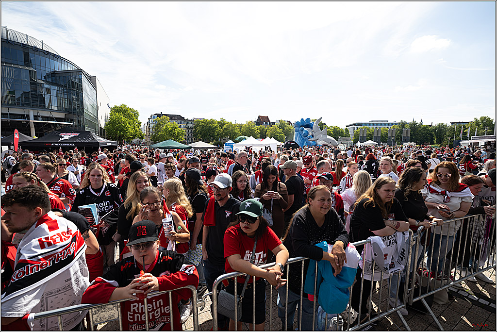 Saisoneröffnungsfeier Kölner Haie; Köln, 06.09.2025