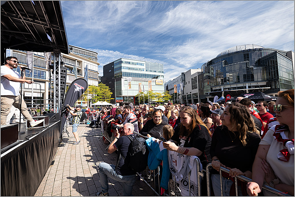 Saisoneröffnungsfeier Kölner Haie; Köln, 06.09.2025