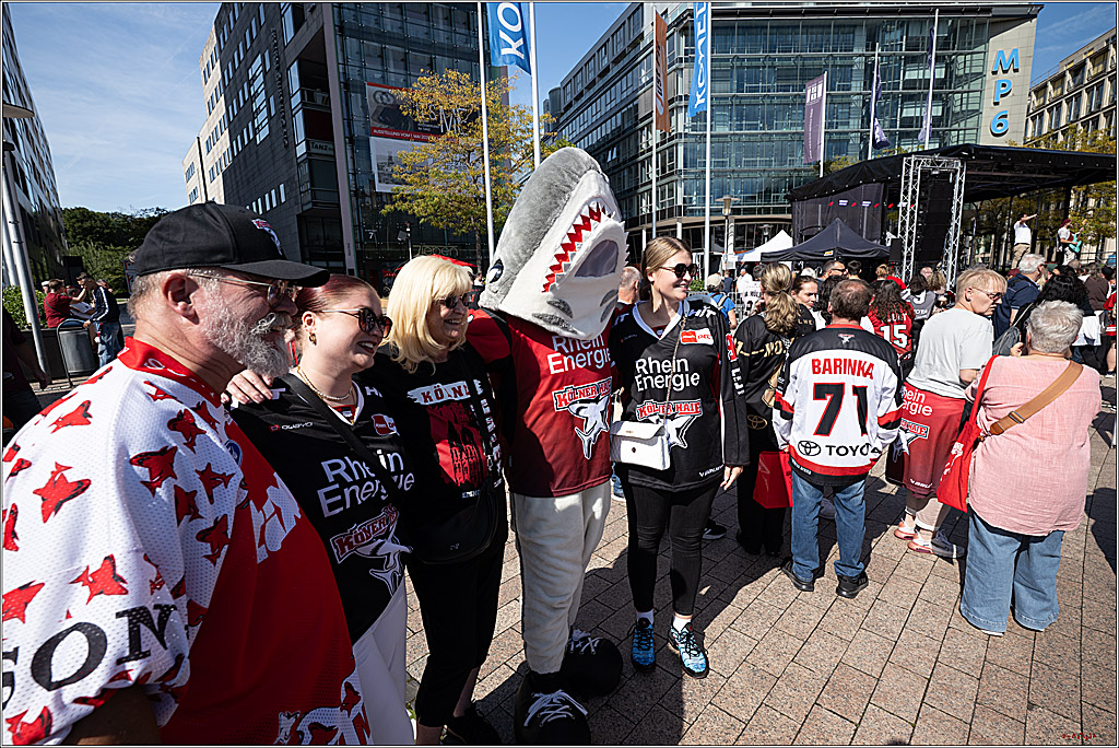 Saisoneröffnungsfeier Kölner Haie; Köln, 06.09.2025