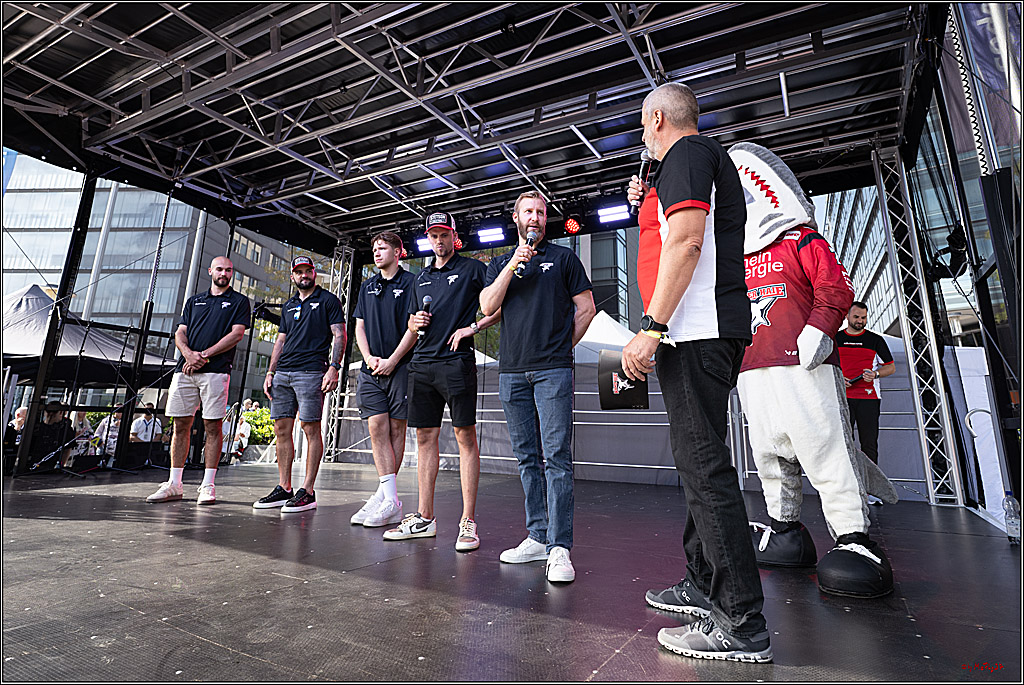 Saisoneröffnungsfeier Kölner Haie; Köln, 06.09.2025