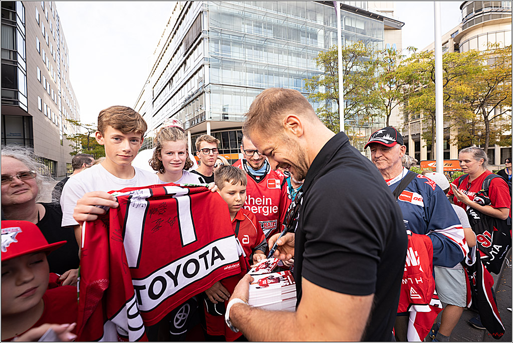 Saisoneröffnungsfeier Kölner Haie; Köln, 06.09.2025