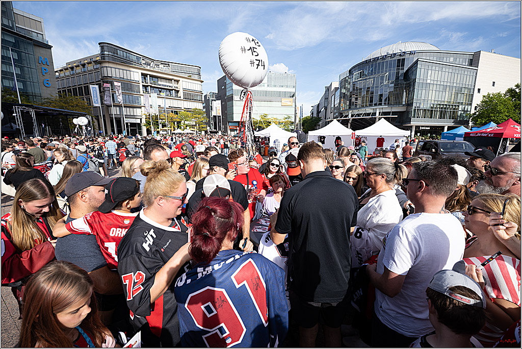Saisoneröffnungsfeier Kölner Haie; Köln, 06.09.2025
