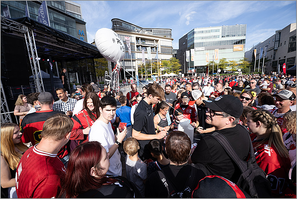 Saisoneröffnungsfeier Kölner Haie; Köln, 06.09.2025