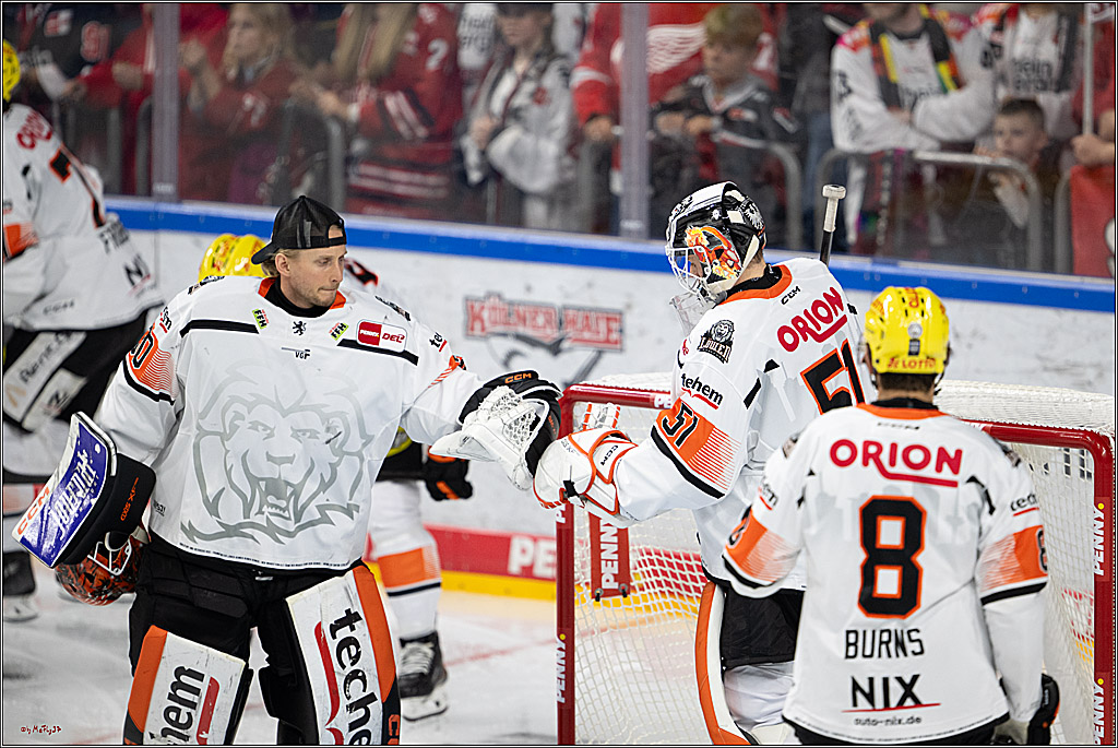 PENNY DEL 1; Kölner Haie - Löwen Frankfurt; Köln, 26.10.2025
