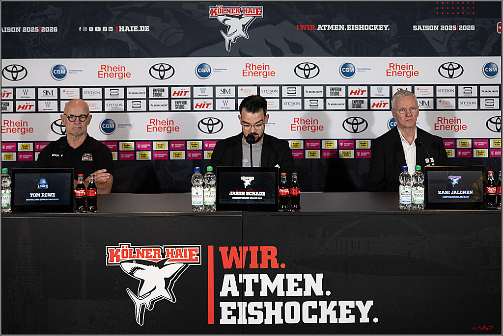 PENNY DEL 1; Kölner Haie - Löwen Frankfurt; Köln, 26.10.2025