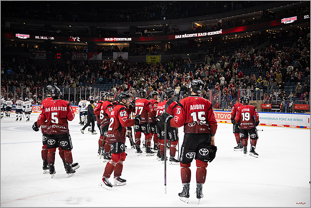 PENNY DEL 1; Kölner Haie - EHC Red Bull München; Köln, 02.11.2025