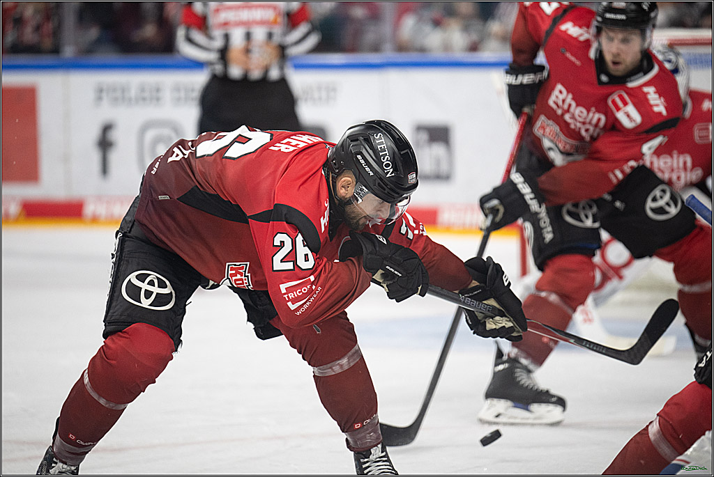 PENNY DEL 1; Koelner Haie - EHC Red Bull Muenchen; Koeln, 02.11.2025