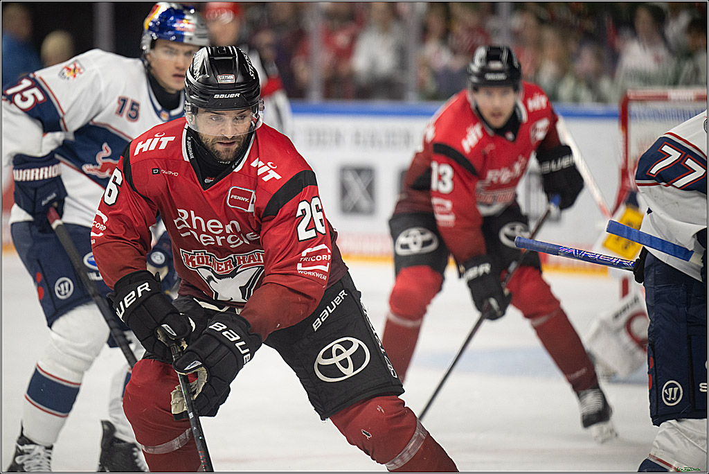 PENNY DEL 1; Koelner Haie - EHC Red Bull Muenchen; Koeln, 02.11.2025