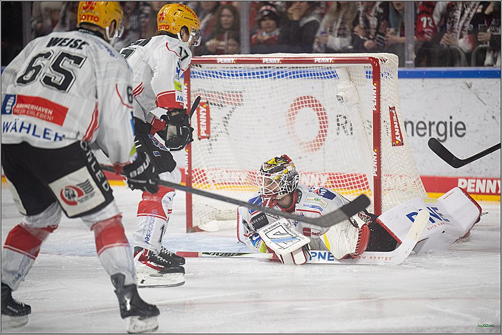 DEL: Kölner Haie - Fischtown Pinguins Bremerhaven; Köln, 26.12.2025