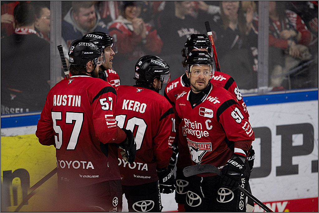 PENNY DEL 1; Kölner Haie - Dresdner Eislöwen; Köln, 25.02.2026