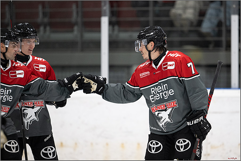 PENNY DEL 1 2. Testspiel; Kölner Haie - Löwen Frankfurt ; Köln, 28.08.2026