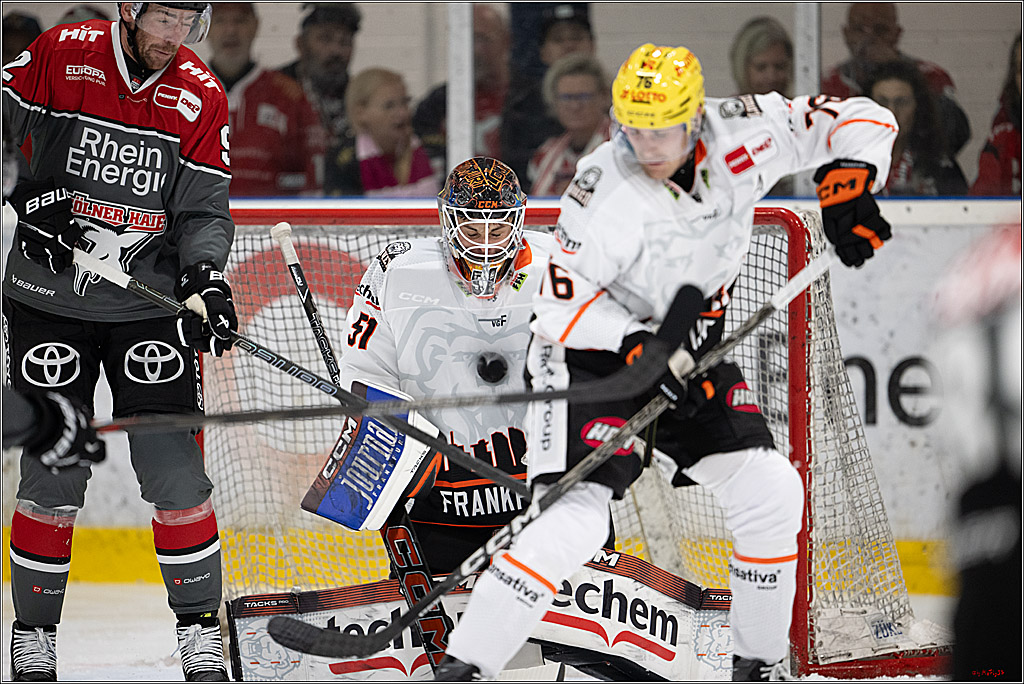 PENNY DEL 1 2. Testspiel; Kölner Haie - Löwen Frankfurt ; Köln, 28.08.2026