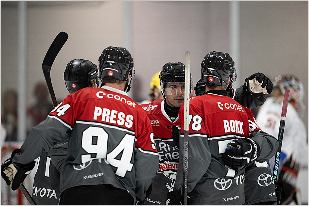 PENNY DEL 1 2. Testspiel; Kölner Haie - Löwen Frankfurt ; Köln, 28.08.2026