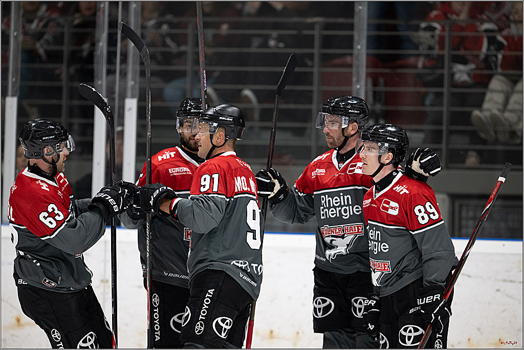 PENNY DEL 1 2. Testspiel; Kölner Haie - Löwen Frankfurt ; Köln, 28.08.2026