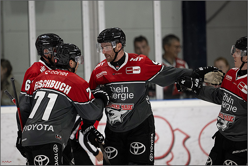 PENNY DEL 1 2. Testspiel; Kölner Haie - Löwen Frankfurt ; Köln, 28.08.2026