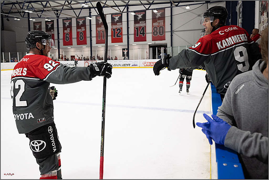 PENNY DEL 1 2. Testspiel; Kölner Haie - Löwen Frankfurt ; Köln, 28.08.2026