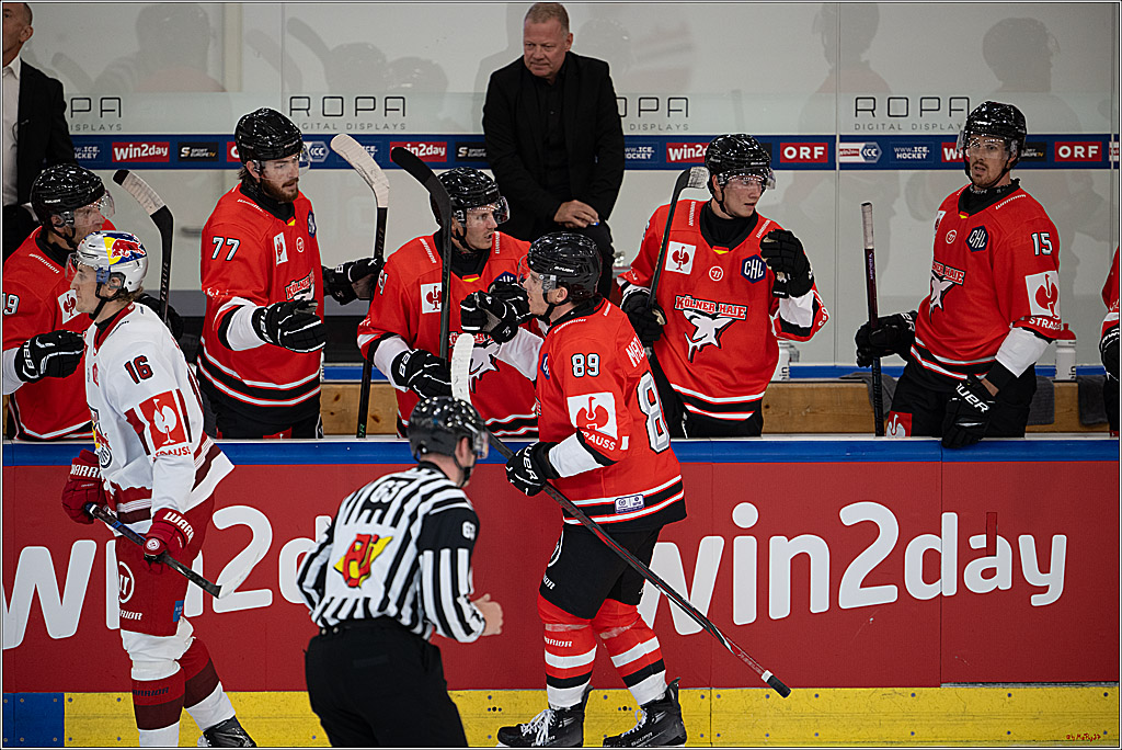 CHL Vorrunde - Red Bull Salzburg - Kölner Haie; Salzburg, 03.09.2026