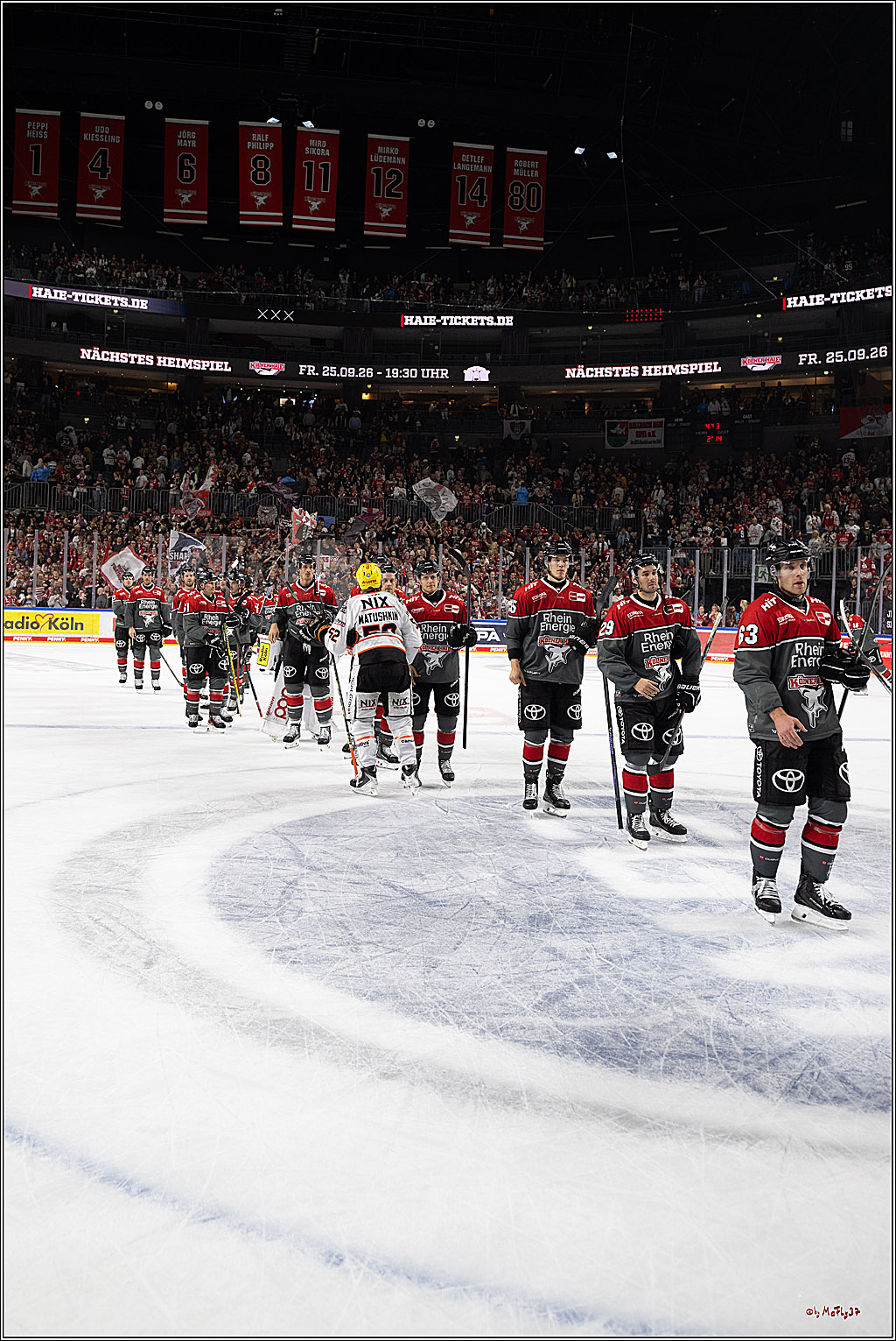 PENNY DEL 1; Kölner Haie - Löwen Frankfurt; Köln, 20.09.2026