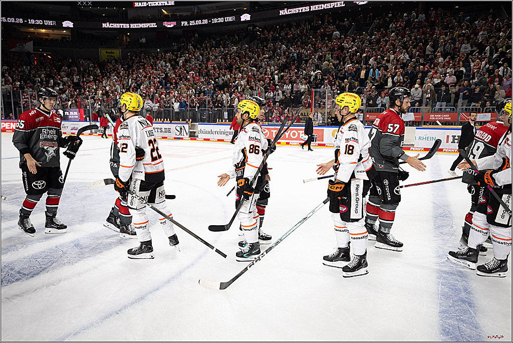 PENNY DEL 1; Kölner Haie - Löwen Frankfurt; Köln, 20.09.2026