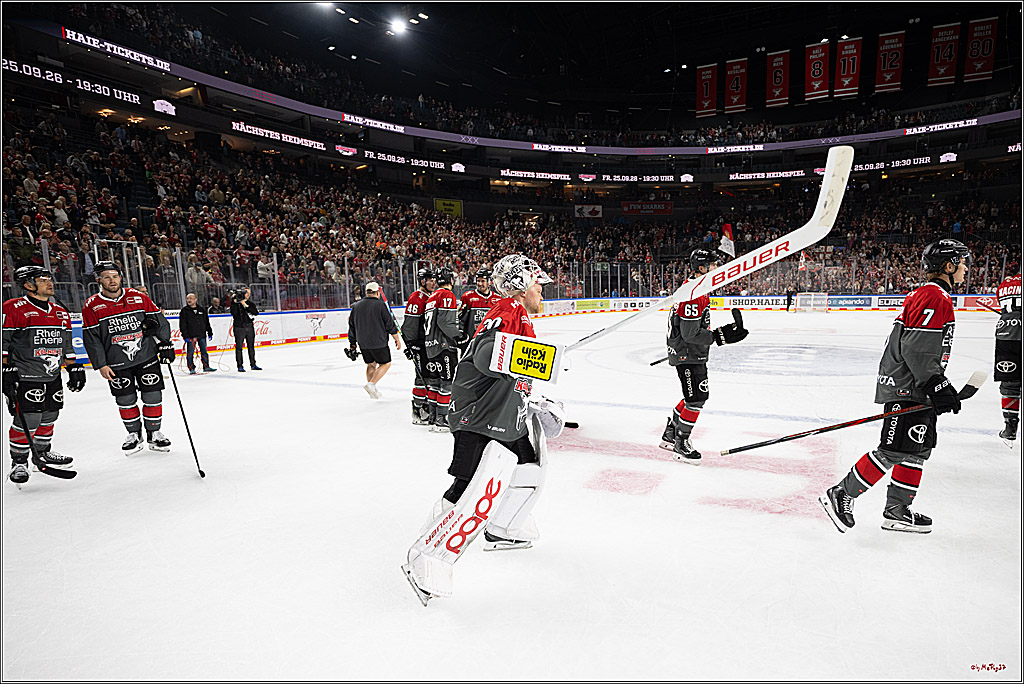 PENNY DEL 1; Kölner Haie - Löwen Frankfurt; Köln, 20.09.2026