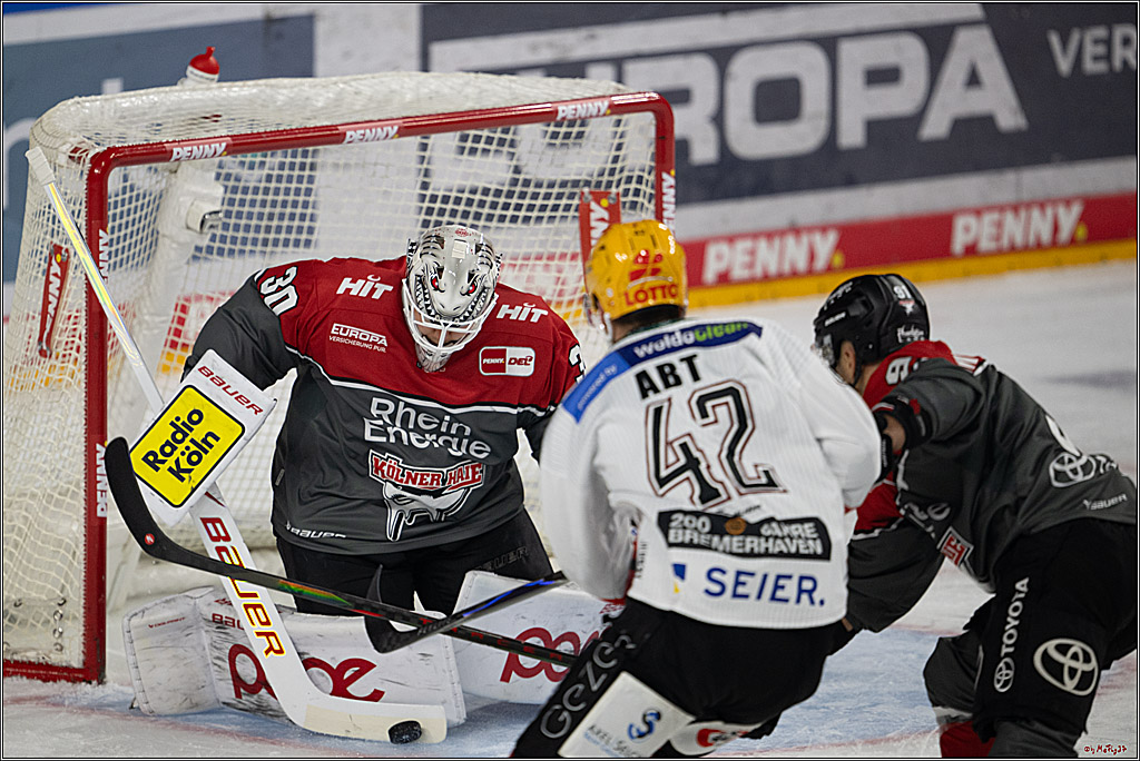 PENNY DEL 1; Kölner Haie - Fischtown Pinguins Bremerhaven; Köln, 18.10.2026
