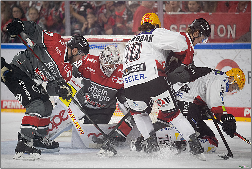 PENNY DEL 1; Kölner Haie - Fischtown Pinguins Bremerhaven; Köln, 18.10.2026